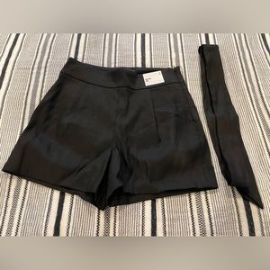 Express NWT High Rise Midi Shorts, Size 2